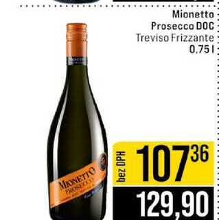 Mionetto Prosecco DOC Treviso Frizzante 0.75l