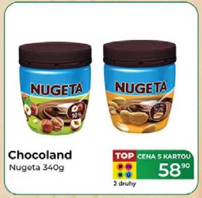 Chocoland Nugeta 340g 