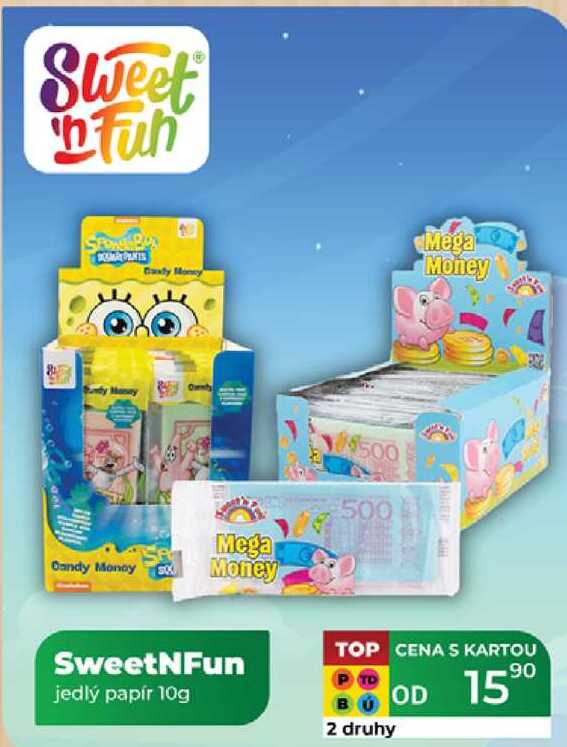 SweetNFun jedlý papír 10g 