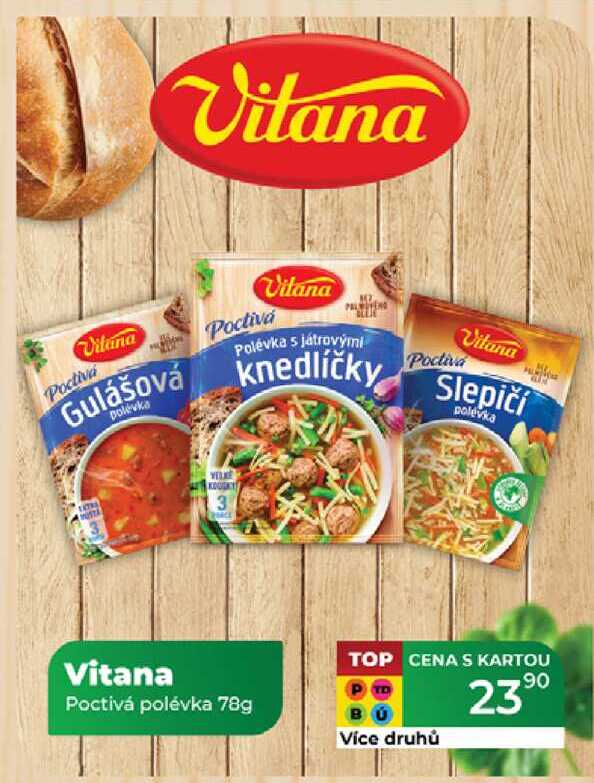 Vitana Poctivá polévka 78g 