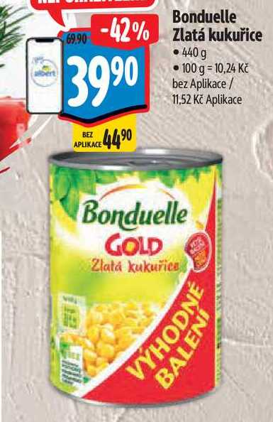 Bonduelle Zlatá kukuřice, 440 g