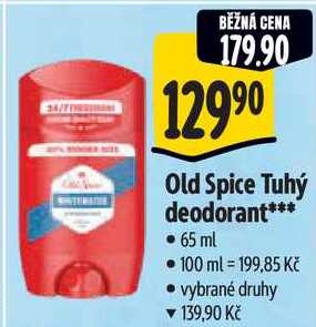 Old Spice Tuhý deodorant, 65 ml