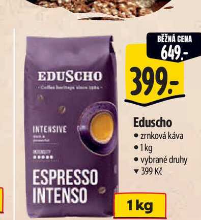   Eduscho zrnková káva  1kg  