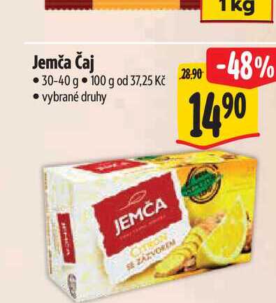 Jemča Čaj 30-40 g 