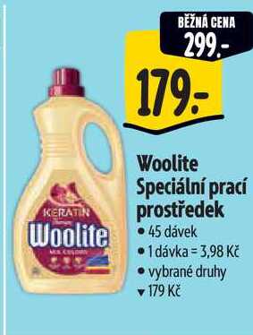 Woolite Speciální prací prostředek, 45 dávek  