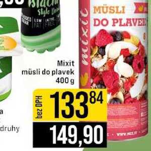 Mixit müsli do plavek 400 g  