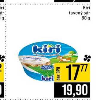 Kiri tavený sýr 80 g 