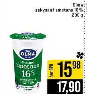 Olma zakysaná smetana 16 % 200 g 