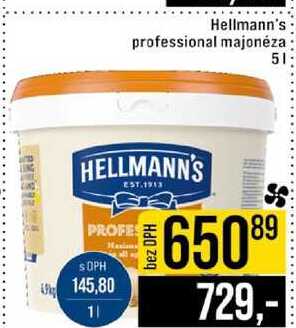 Hellmann's professional majonéza 5l