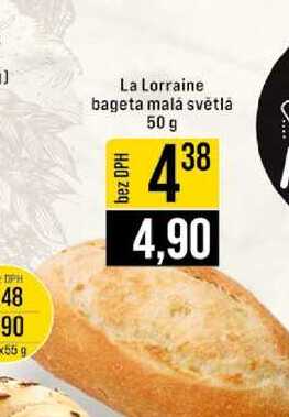 La Lorraine bageta malá světla 50 g 