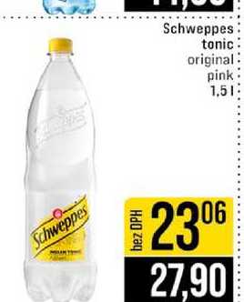 Schweppes tonic original pink 1,5l