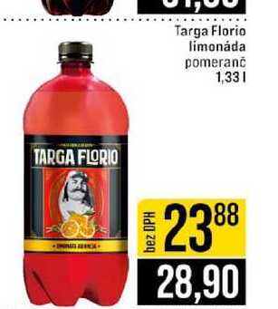 Targa Florio limonáda pomeranč 1,33l