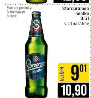 Staropramen nealko 0,5l