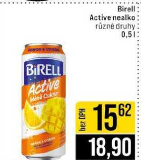 Birell Active nealko různé druhy 0,5l