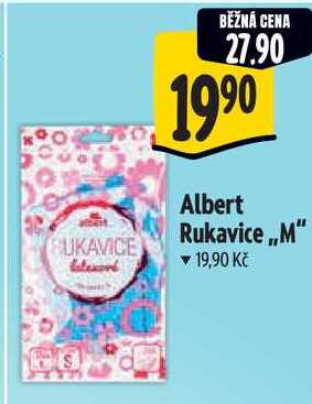 Albert Rukavice ,,M" 