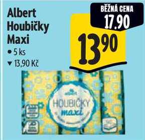Albert Houbičky Maxi, 5 ks 