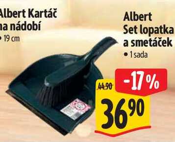 Albert Set lopatka a smetáček 