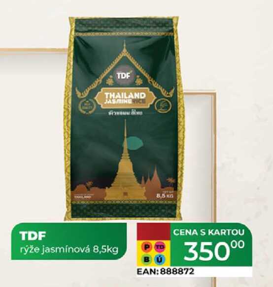 TDF rýže jasmínová 8,5kg 