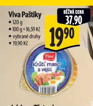 Viva Paštiky 120 g  