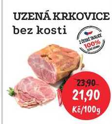 UZENÁ KRKOVICE bez kosti 100g 