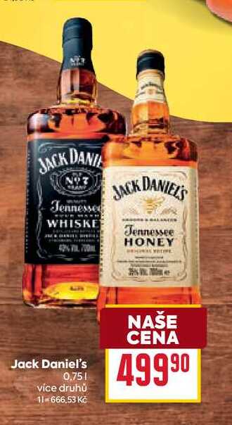 Jack Daniel's 0,75l