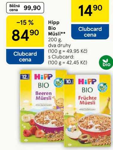 Hipp Bio Müsli, 200 g 