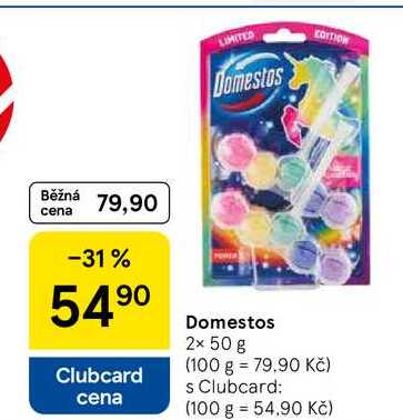 Domestos, 2x 50 g 