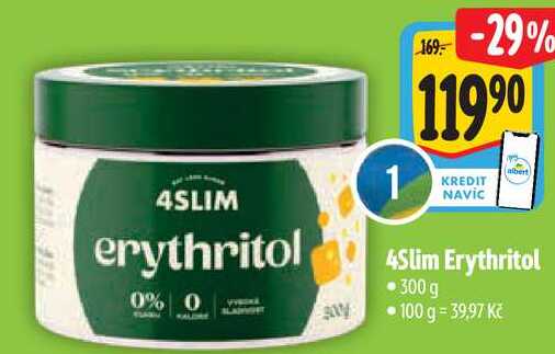 4Slim Erythritol, 300 g