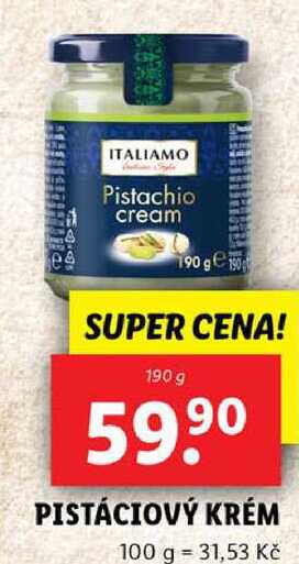 PISTÁCIOVÝ KRÉM, 190 g 