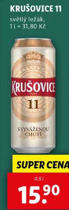 KRUŠOVICE 11, 0,5 l