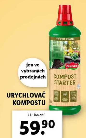 URYCHLOVAČ KOMPOSTU, 1 l