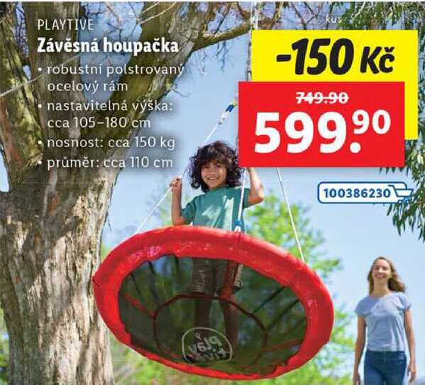 Závěsná houpačka 