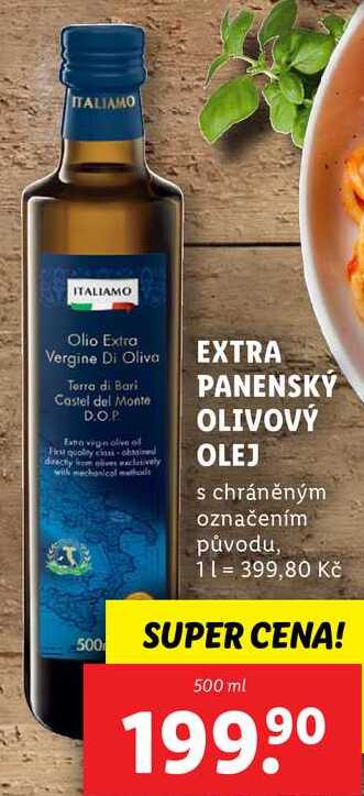 EXTRA PANENSKÝ OLIVOVÝ OLEJ, 500 ml