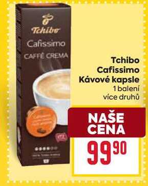 Tchibo Cafissimo Kávové kapsle 1 balení