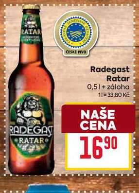Radegast Ratar 0,5l