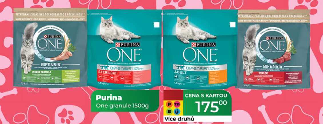 Purina One granule 1500g 