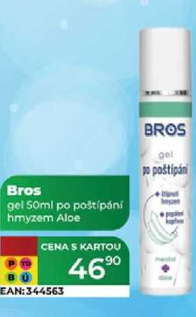 Bros gel 50ml po poštípání hmyzem Aloe 