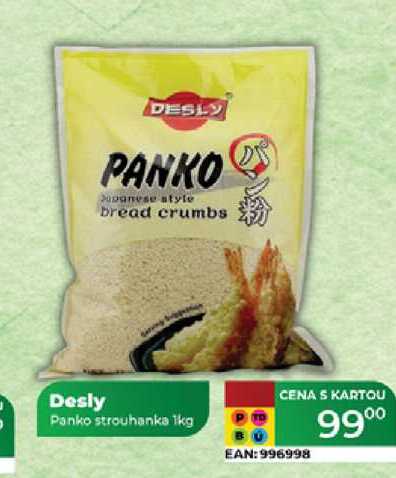 Desly Panko strouhanka 1kg 