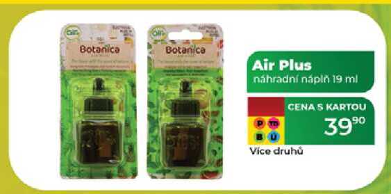 Air Plus náhradní náplň 19 ml