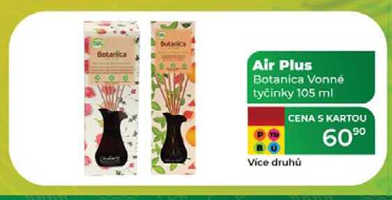Botarica Air Plus Botanica Vonné tyčinky 105 ml