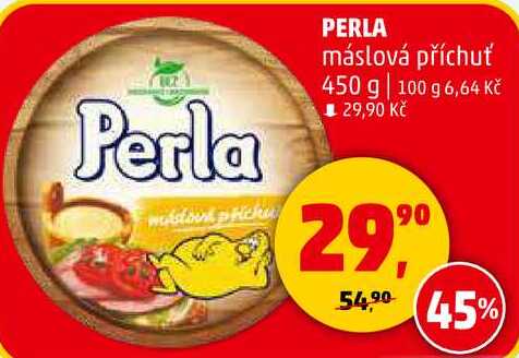 PERLA máslová příchuť, 450 g 