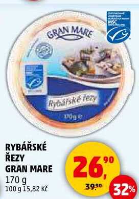 RYBÁŘSKÉ ŘEZY GRAN MARE, 170 g