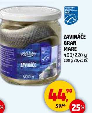 ZAVINÁČE GRAN MARE, 400/220 g  