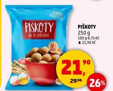PIŠKOTY, 250 g