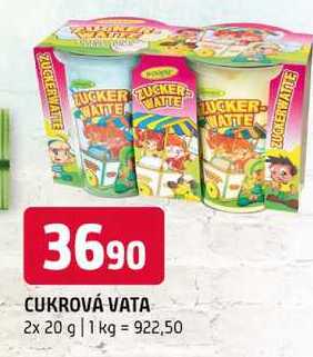 Cukrová vata 2x 20g