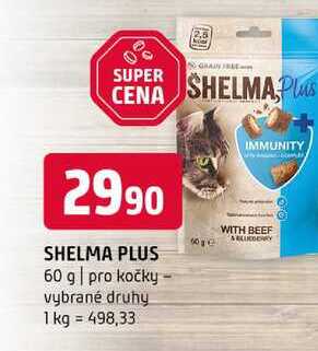 SHELMA PLUS 60 g pro kočky vybrané druhy 