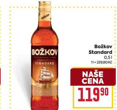 Božkov Standard 0,5l
