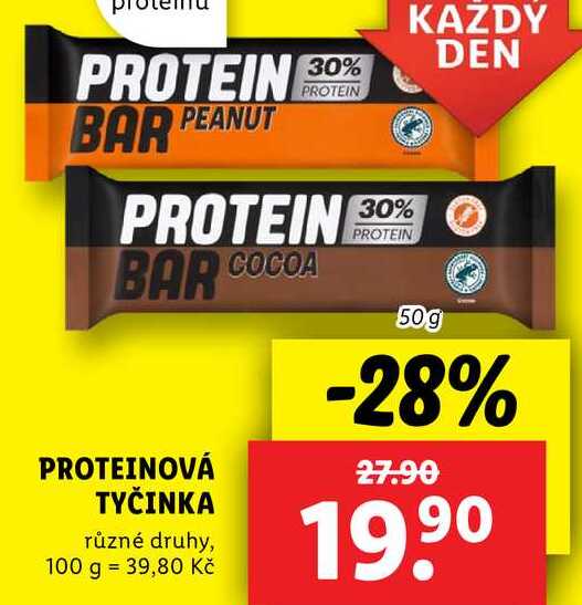 PROTEINOVÁ TYČINKA, 50 g