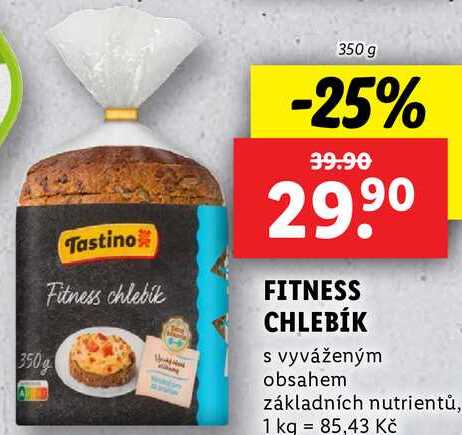 FITNESS CHLEBÍK, 350 g