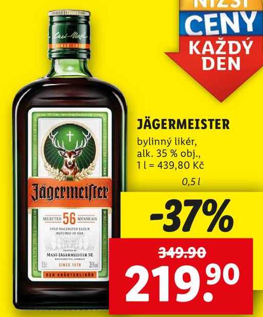 JÄGERMEISTER, 0,5 l